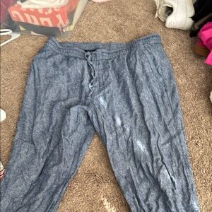 Old Navy Blue Women's Pants